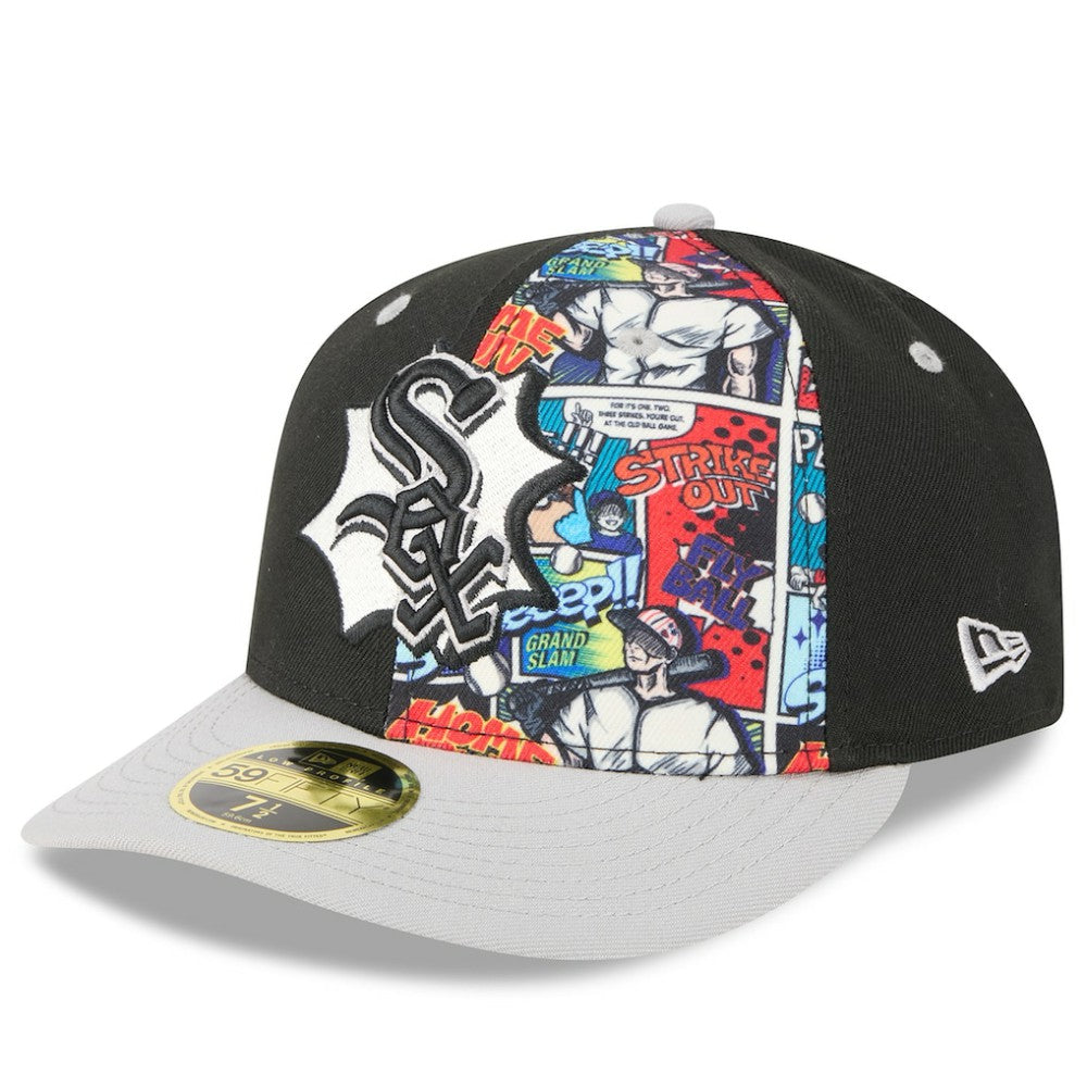 Chicago White Sox New Era 2025 MLB Diamond Hero Edition Low Profile 59FIFTY Fitted Hat Clearance