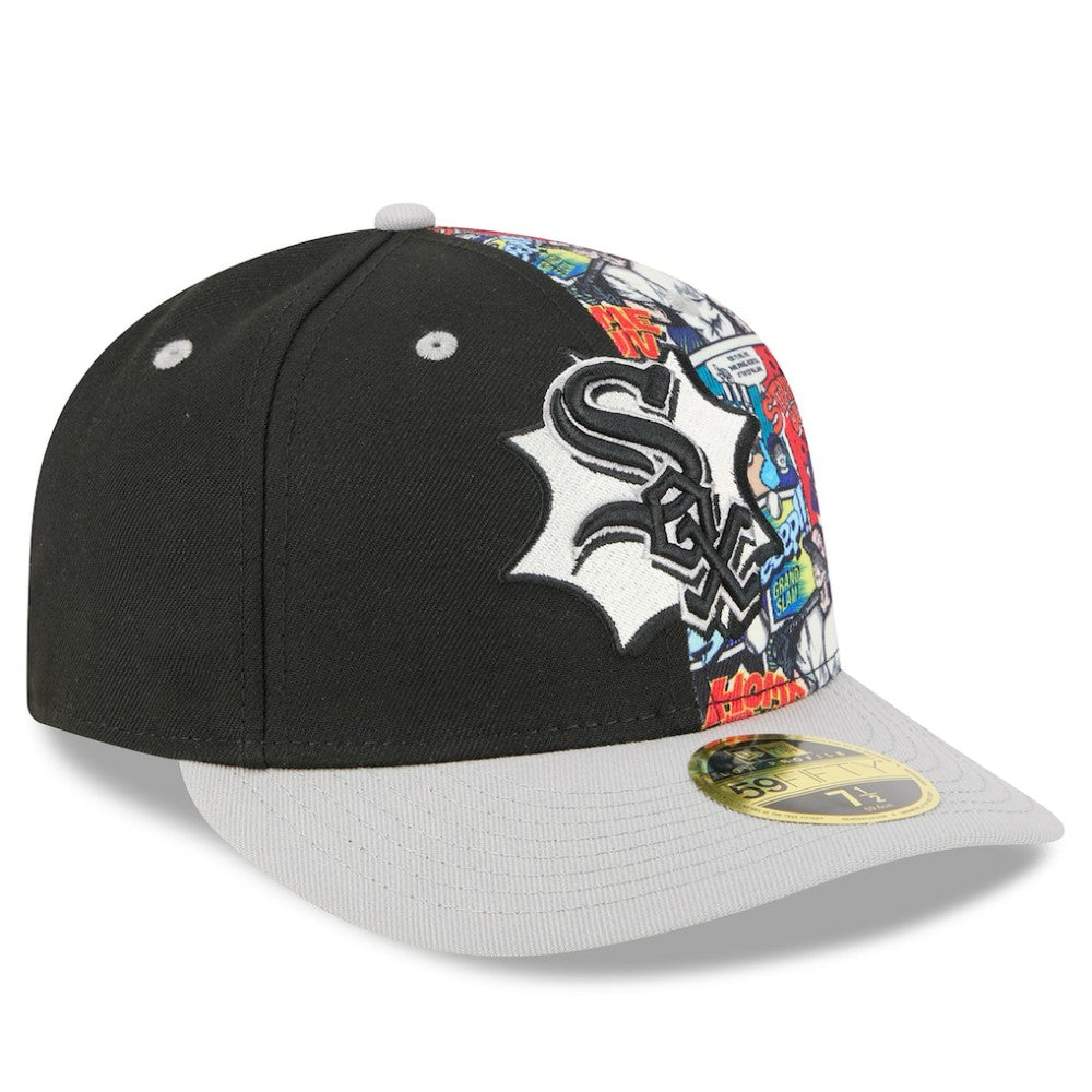 Chicago White Sox New Era 2025 MLB Diamond Hero Edition Low Profile 59FIFTY Fitted Hat Clearance