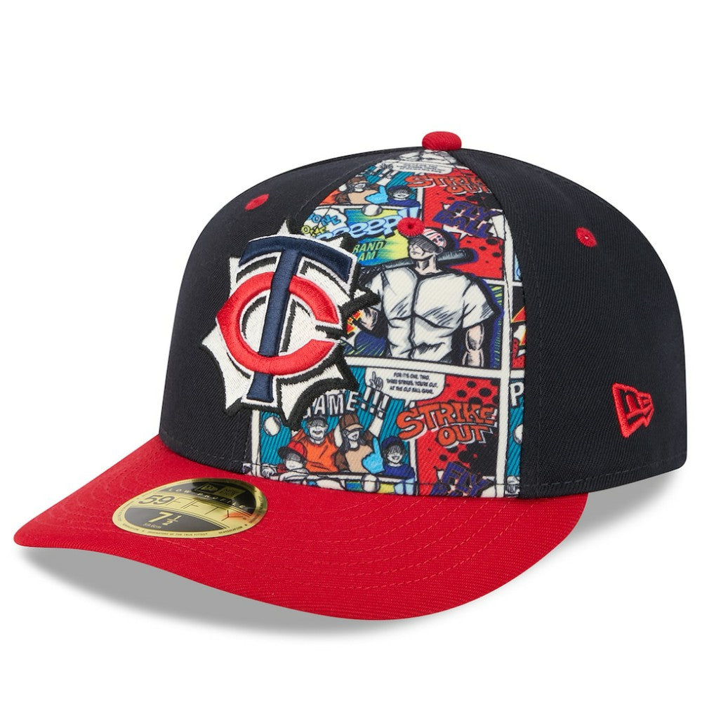 Minnesota Twins New Era 2025 MLB Diamond Hero Edition Low Profile 59FIFTY Fitted Hat Sale