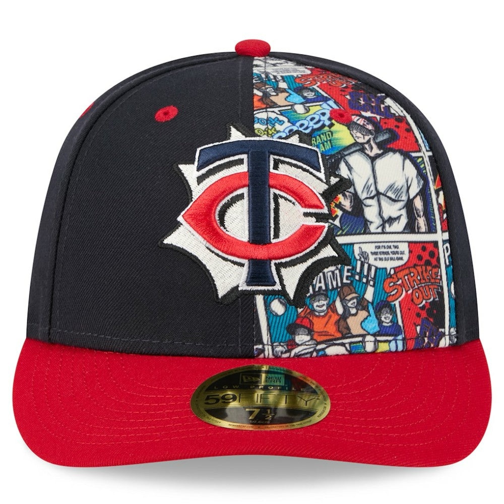 Minnesota Twins New Era 2025 MLB Diamond Hero Edition Low Profile 59FIFTY Fitted Hat Sale