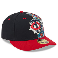 Minnesota Twins New Era 2025 MLB Diamond Hero Edition Low Profile 59FIFTY Fitted Hat Sale