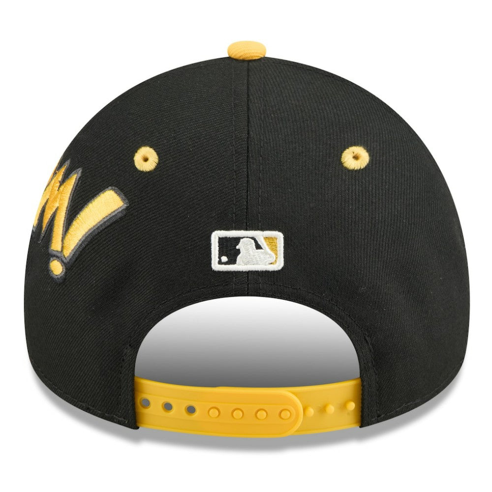 Pittsburgh Pirates New Era 2025 MLB Diamond Hero Edition A-Frame 9FORTY Adjustable Hat Lifestyle