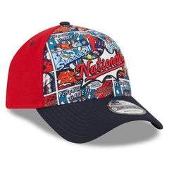 Washington Nationals New Era Youth 2025 MLB Diamond Hero Edition A-Frame 9FORTY Adjustable Hat for sale
