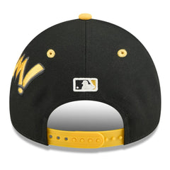 Pittsburgh Pirates New Era Youth 2025 MLB Diamond Hero Edition A-Frame 9FORTY Adjustable Hat Lifestyle