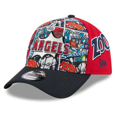 Los Angeles Angels New Era Youth 2025 MLB Diamond Hero Edition A-Frame 9FORTY Adjustable Hat Clearance