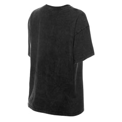 New Era - Chicago Bulls Women's Throwback Mineral Wash Oversized T-Shirt - Black