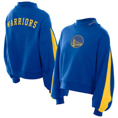 New Era - Golden State Warriors Women's Sport Night Balloon Sleeves Sweatshirt - Royal