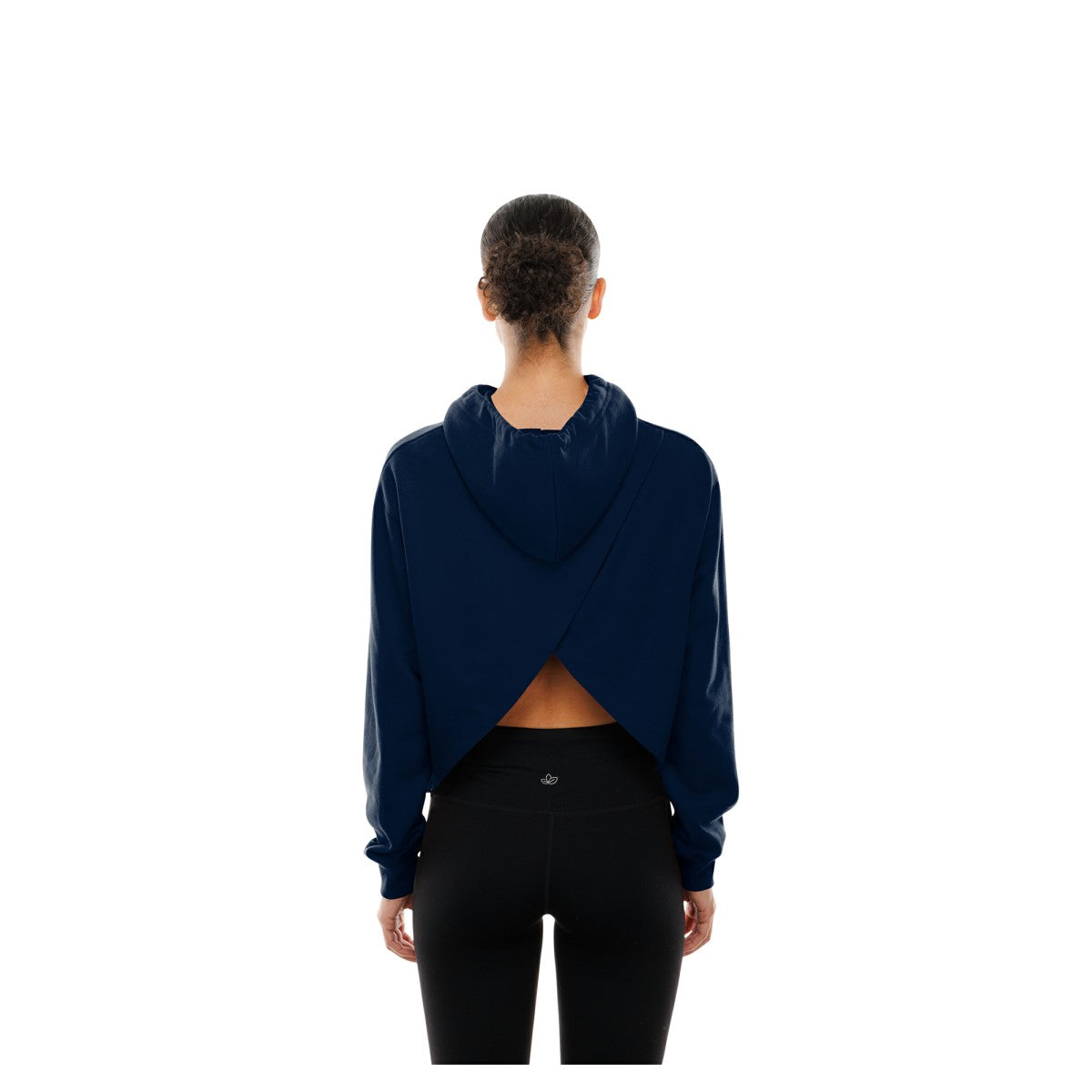 New Era - Minnesota Timberwolves Women's Glam Game Open Back Hoodie - Navy