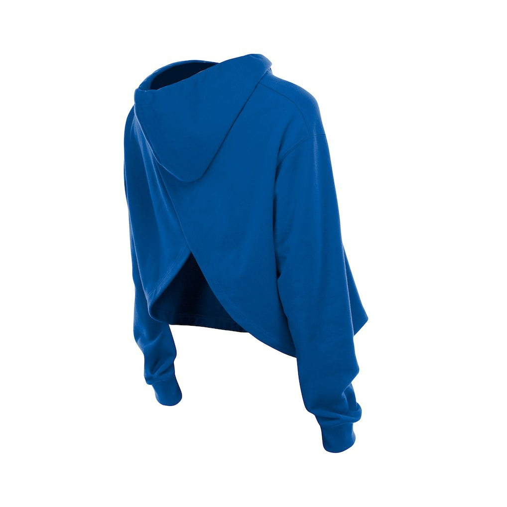 New Era - New York Knicks Women's Glam Game Open Back Hoodie - Blue