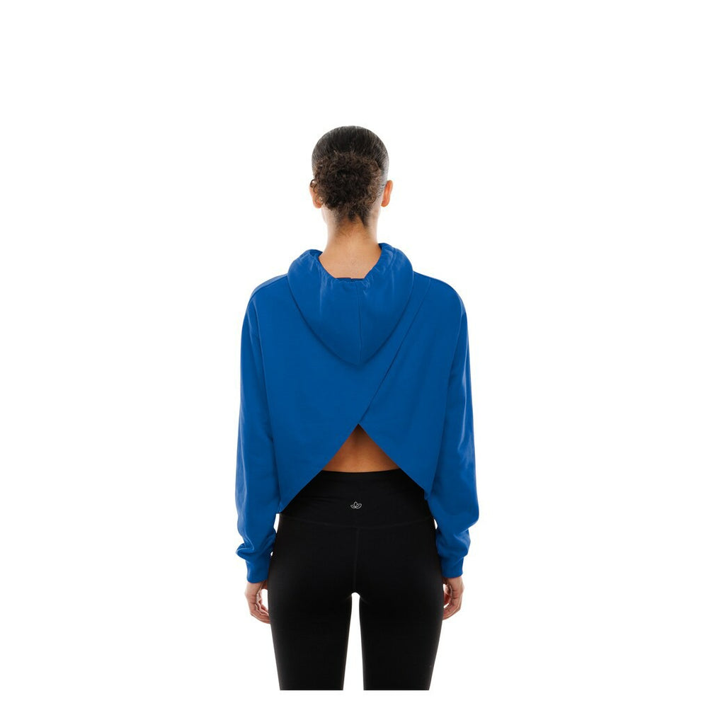 New Era - New York Knicks Women's Glam Game Open Back Hoodie - Blue