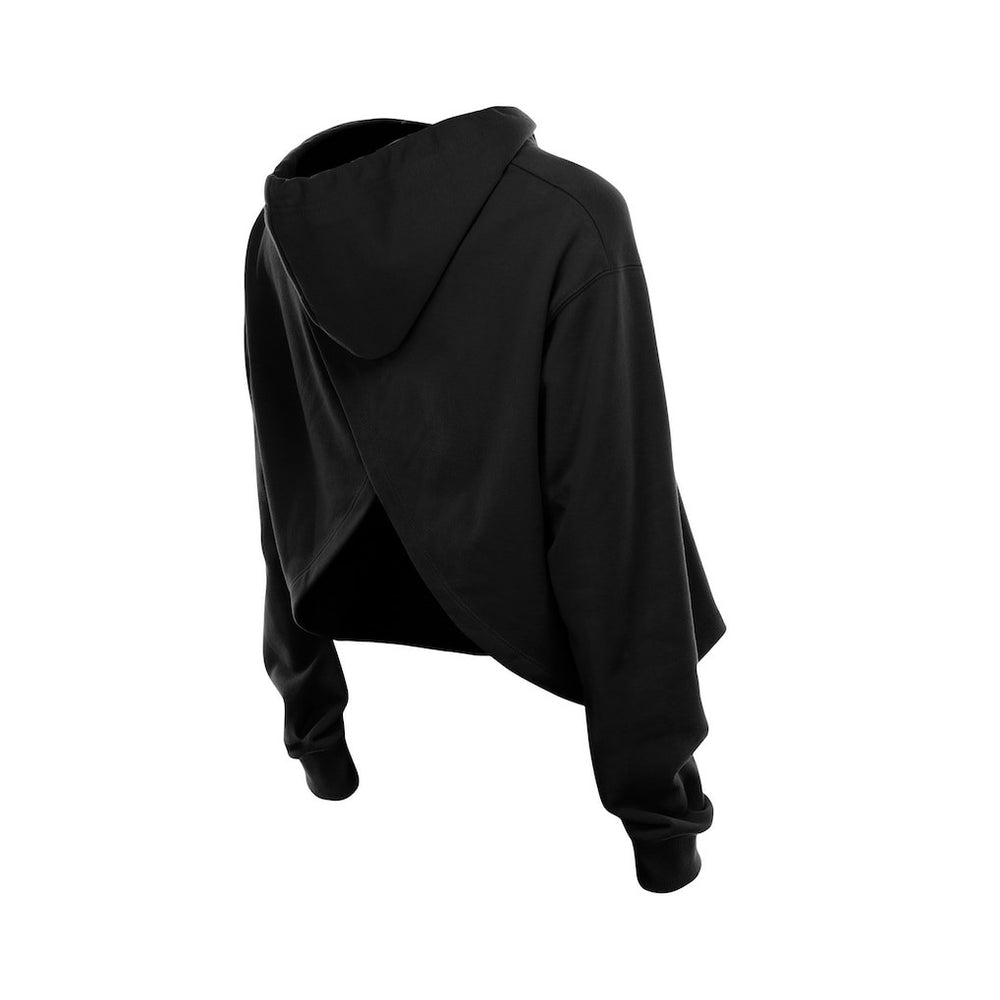 New Era - Chicago Bulls Women's Glam Game Open Back Hoodie - Black