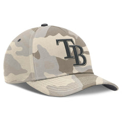 Tampa Bay Rays Nike Camo Pack Rise Adjustable Hat discount