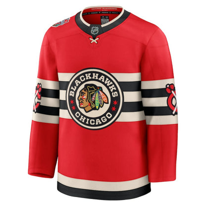 Chicago Blackhawks Fanatics 2025 NHL Winter Classic Premium Jersey - Red | NHL Jerseys