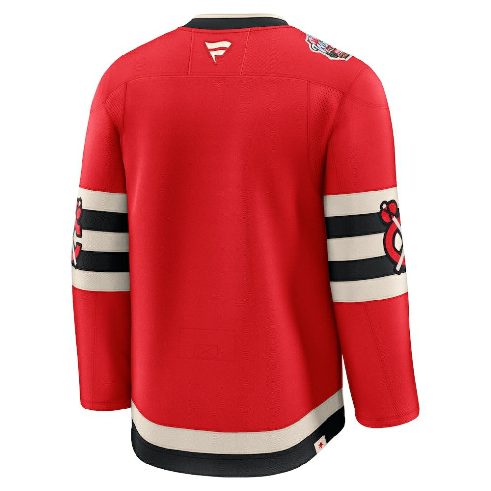 Chicago Blackhawks Fanatics 2025 NHL Winter Classic Premium Jersey - Red | NHL Jerseys