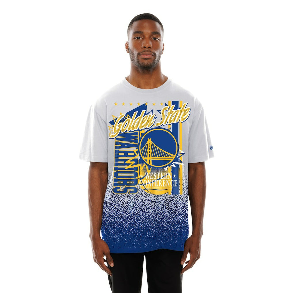 New Era - Golden State Warriors Injection Sport Classics T-Shirt - White