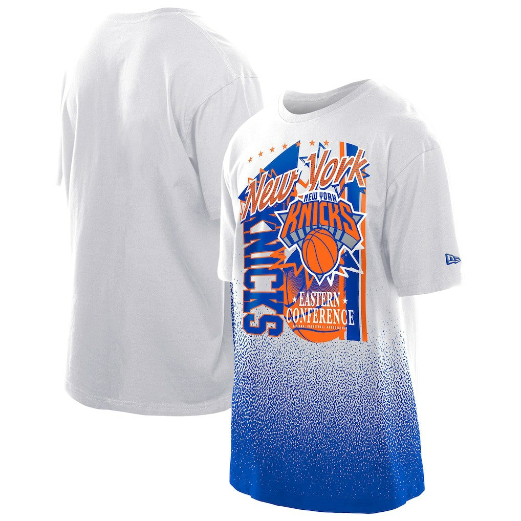 New Era - New York Knicks Injection Sport Classics T-Shirt - White