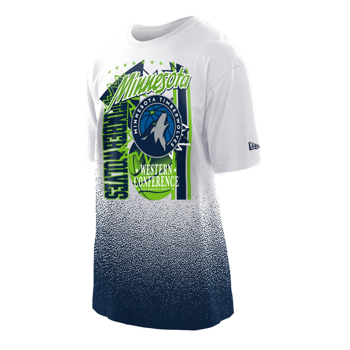 New Era - Minnesota Timberwolves Injection Sport Classics T-Shirt - White