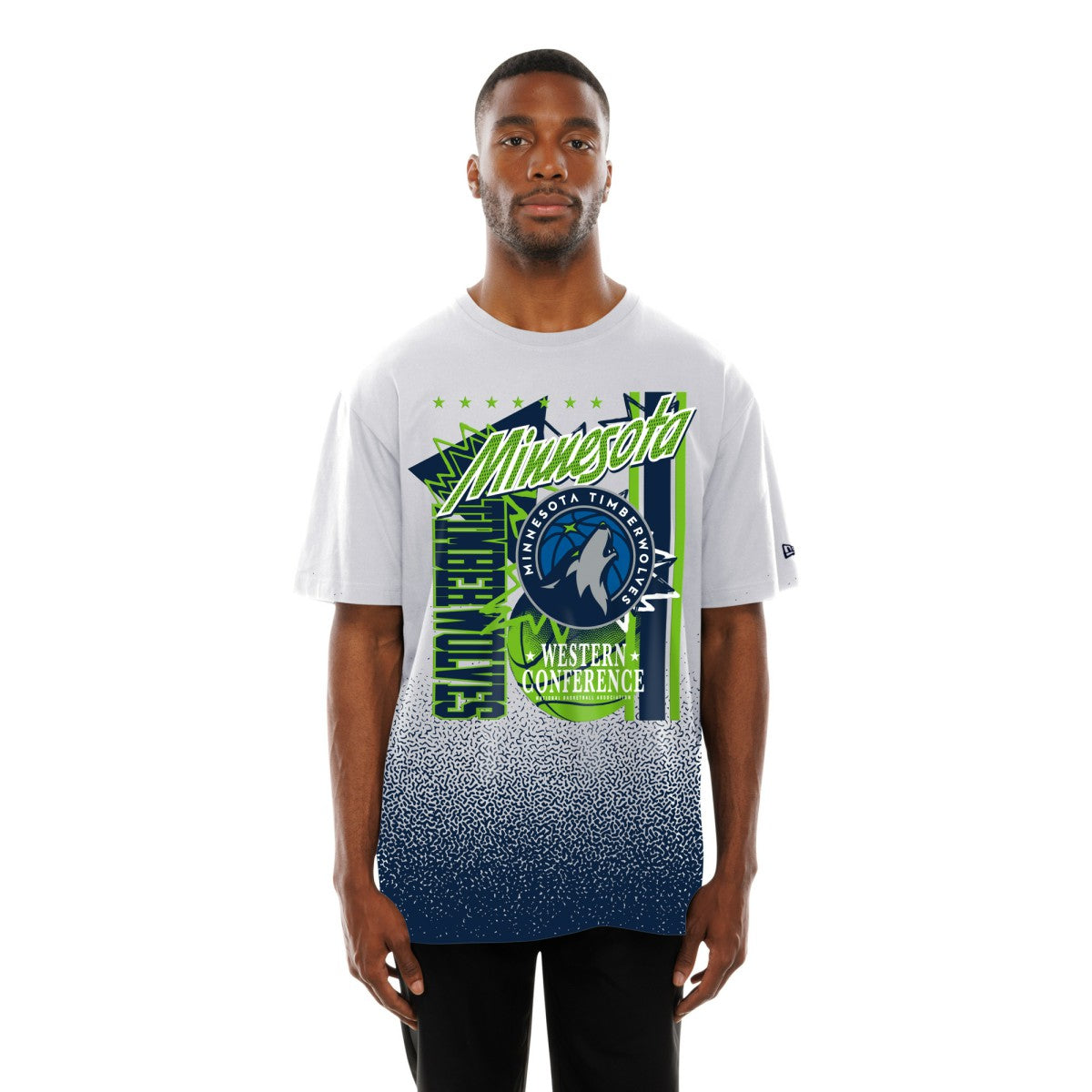 New Era - Minnesota Timberwolves Injection Sport Classics T-Shirt - White