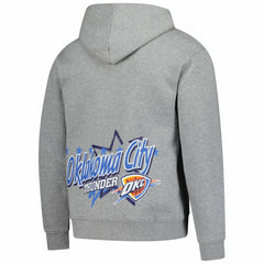 New Era - Oklahoma City Thunder Injection Sport Classics Fleece Hoodie - Heather Gray
