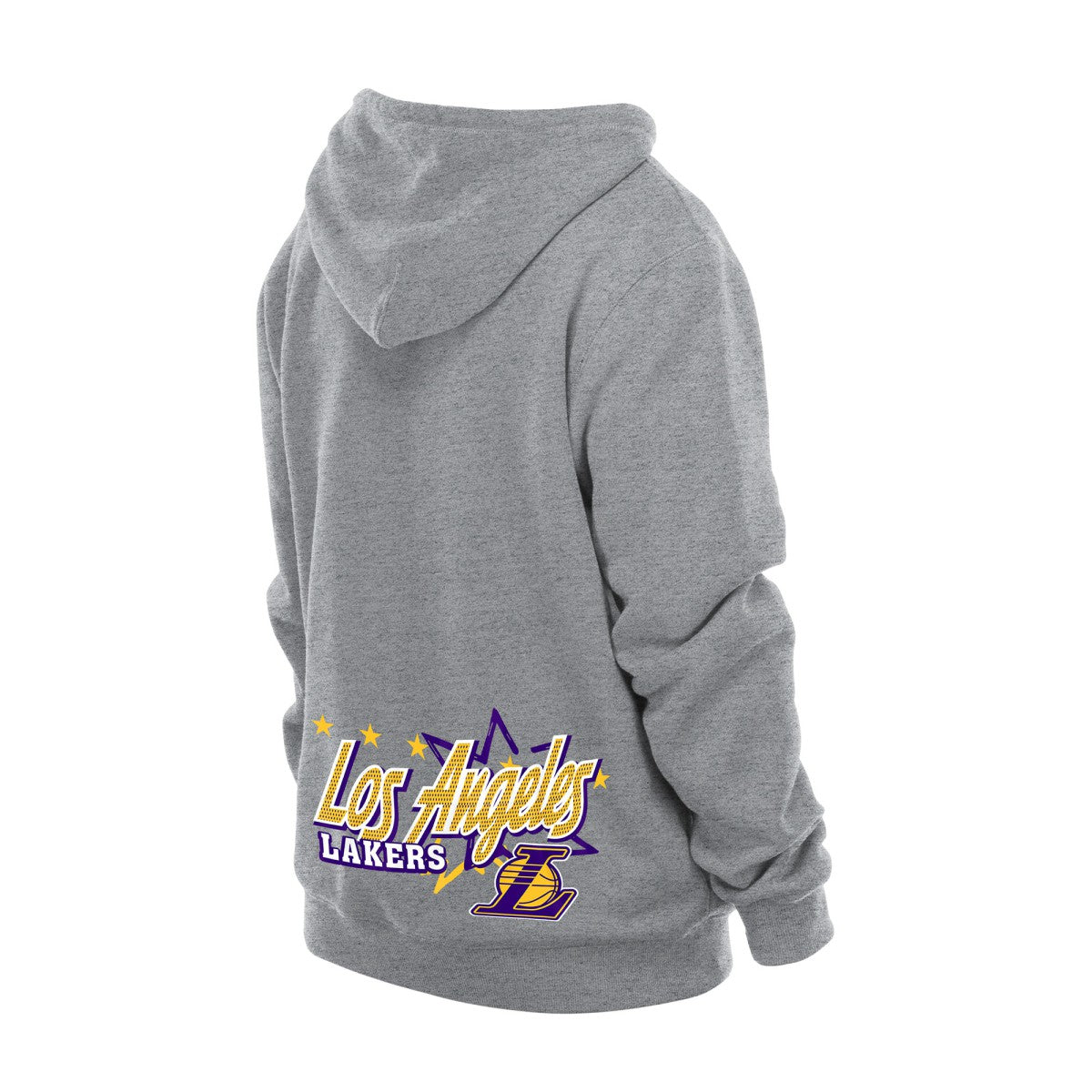 New Era - Los Angeles Lakers Injection Sport Classics Fleece Hoodie - Heather Gray