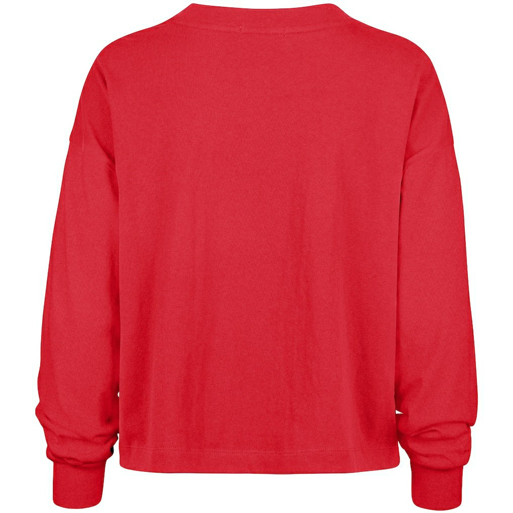 Kansas City Chiefs '47 Women's Outreach City Oversized Long Sleeve T-Shirt Red - 47 brand