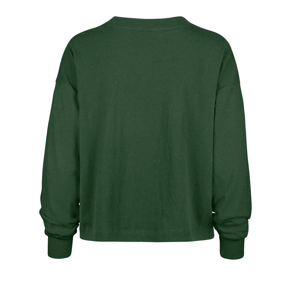 Green Bay Packers '47 Women's Outreach City Oversized Long Sleeve T-Shirt Green - 47 brand