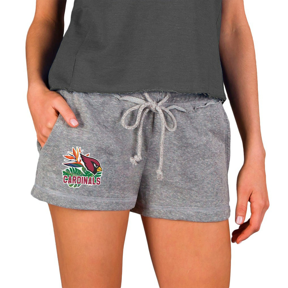 Arizona Cardinals Concepts Sport Women's Mainstream Terry Shorts Gray - NFL