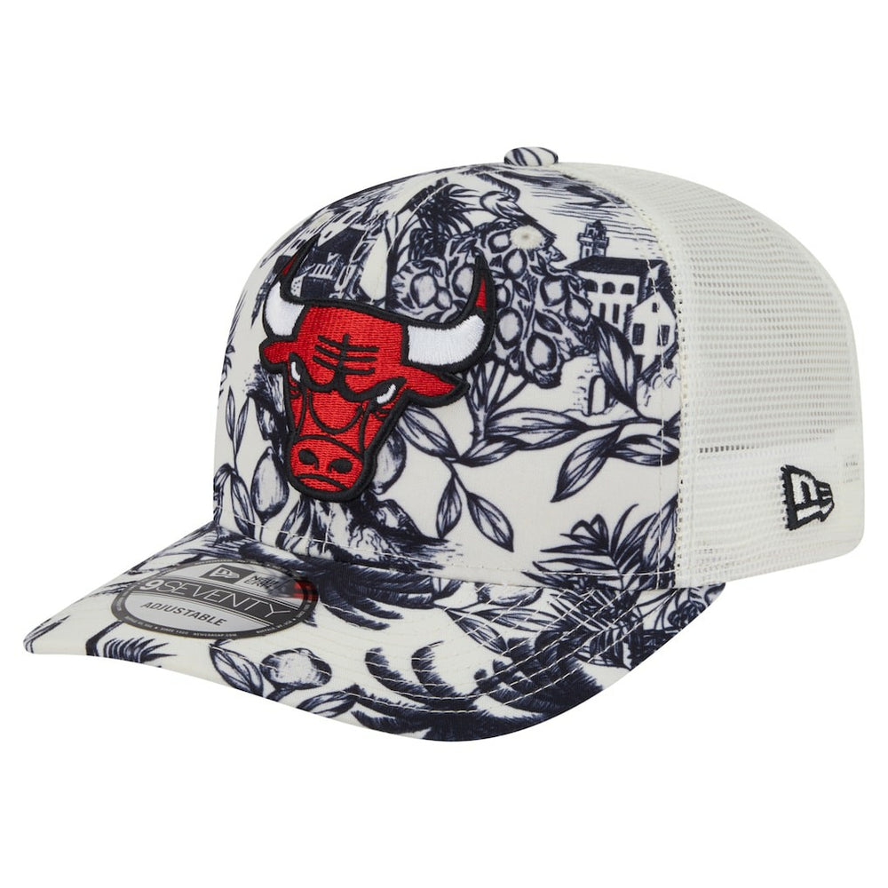 New Era - Chicago Bulls Lemon Tree 9SEVENTY Adjustable Hat - White