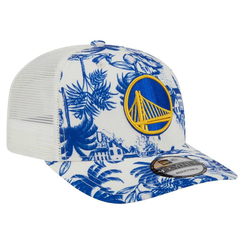 New Era - Golden State Warriors Lemon Tree 9SEVENTY Adjustable Hat - White