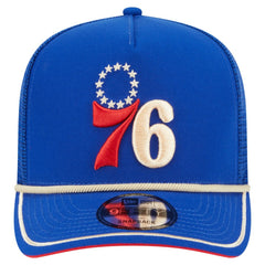 New Era - Philadelphia 76ers Vintage Team Rope A-Frame 9FIFTY Snapback Hat - Royal