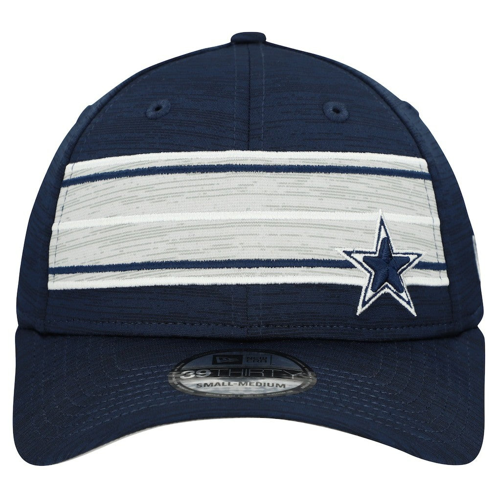 Dallas Cowboys New Era Stripes 39THIRTY Flex Hat Navy - NFL
