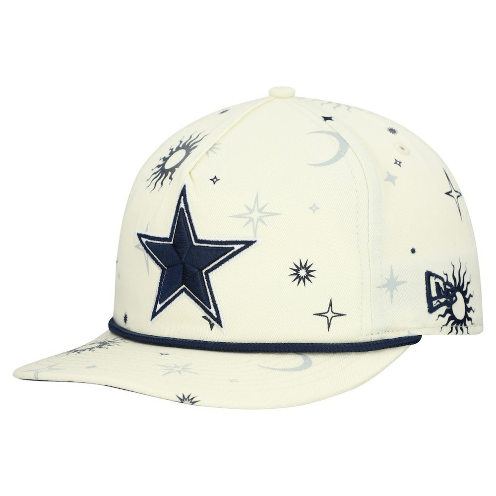 Dallas Cowboys New Era Celestial Golfer Snapback Hat Stone - NFL