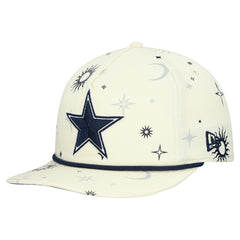 Dallas Cowboys New Era Celestial Golfer Snapback Hat Stone - NFL