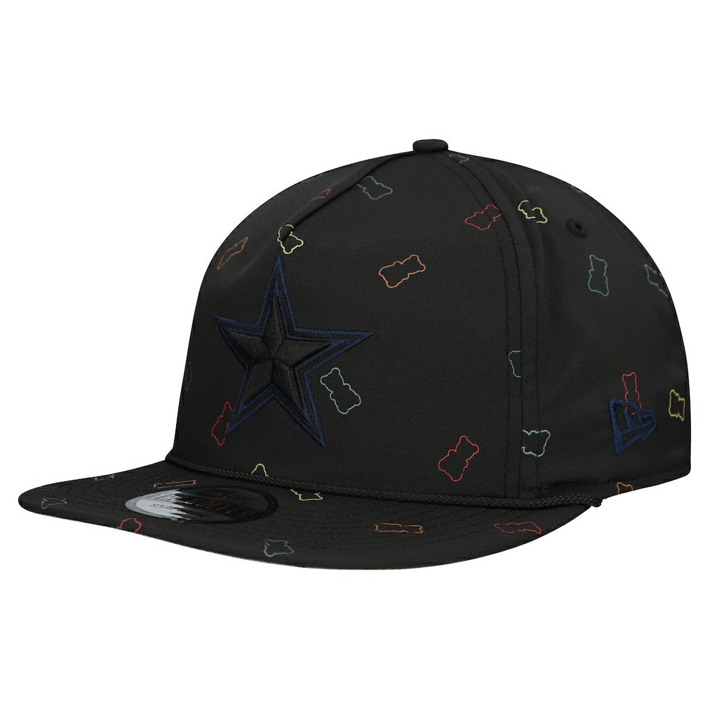 Dallas Cowboys New Era Gummy Golfer Snapback Hat Black - NFL