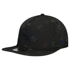 Dallas Cowboys New Era Gummy Golfer Snapback Hat Black - NFL