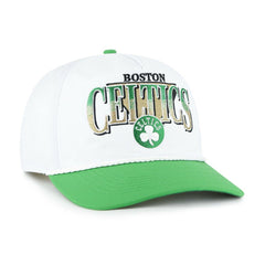 47 brand - Boston Celtics '47 Tribute Two-Tone Hitch Adjustable Hat - White/Kelly Green