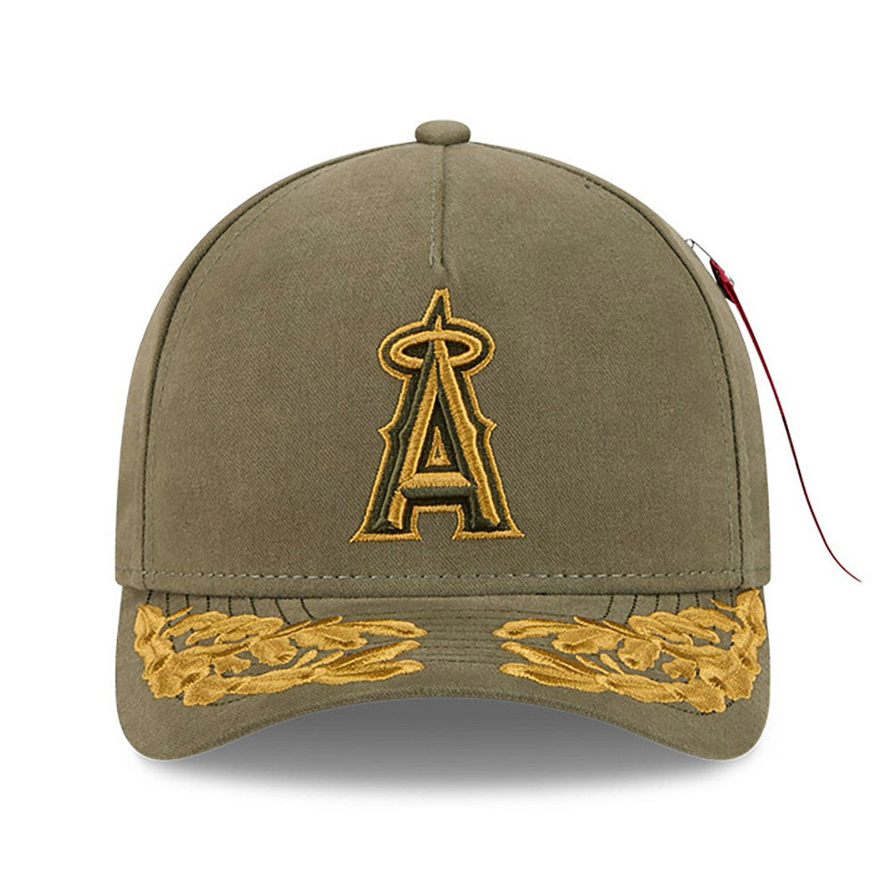 Los Angeles Angels New Era x Alpha Industries A-Frame 9FORTY Adjustable Hat On Sale