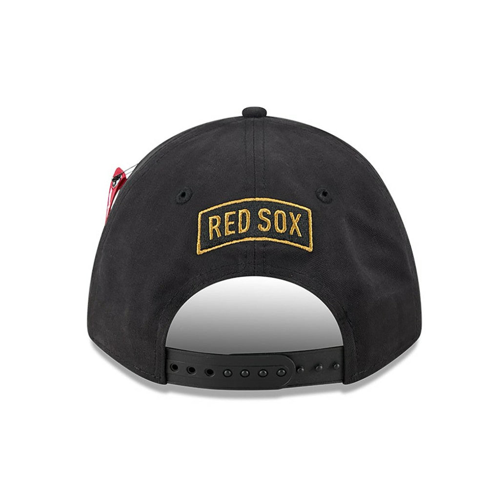 Boston Red Sox New Era x Alpha Industries A-Frame 9FORTY Adjustable Hat for sale