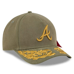 Atlanta Braves New Era x Alpha Industries A-Frame 9FORTY Adjustable Hat Clearance