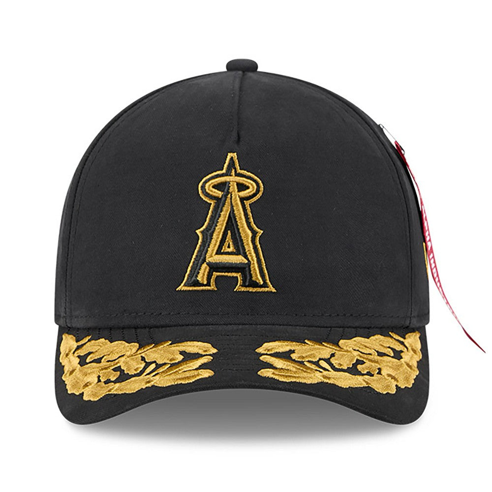 Los Angeles Angels New Era x Alpha Industries A-Frame 9FORTY Adjustable Hat On Sale