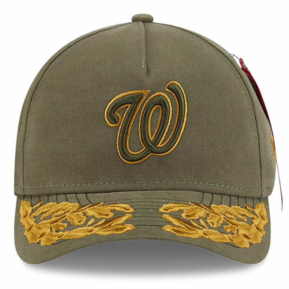 Washington Nationals New Era x Alpha Industries A-Frame 9FORTY Adjustable Hat Clearance