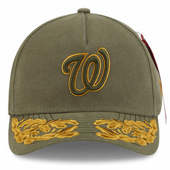 Washington Nationals New Era x Alpha Industries A-Frame 9FORTY Adjustable Hat Clearance