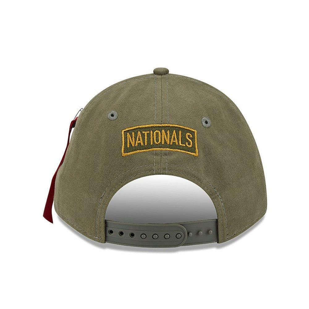 Washington Nationals New Era x Alpha Industries A-Frame 9FORTY Adjustable Hat Clearance