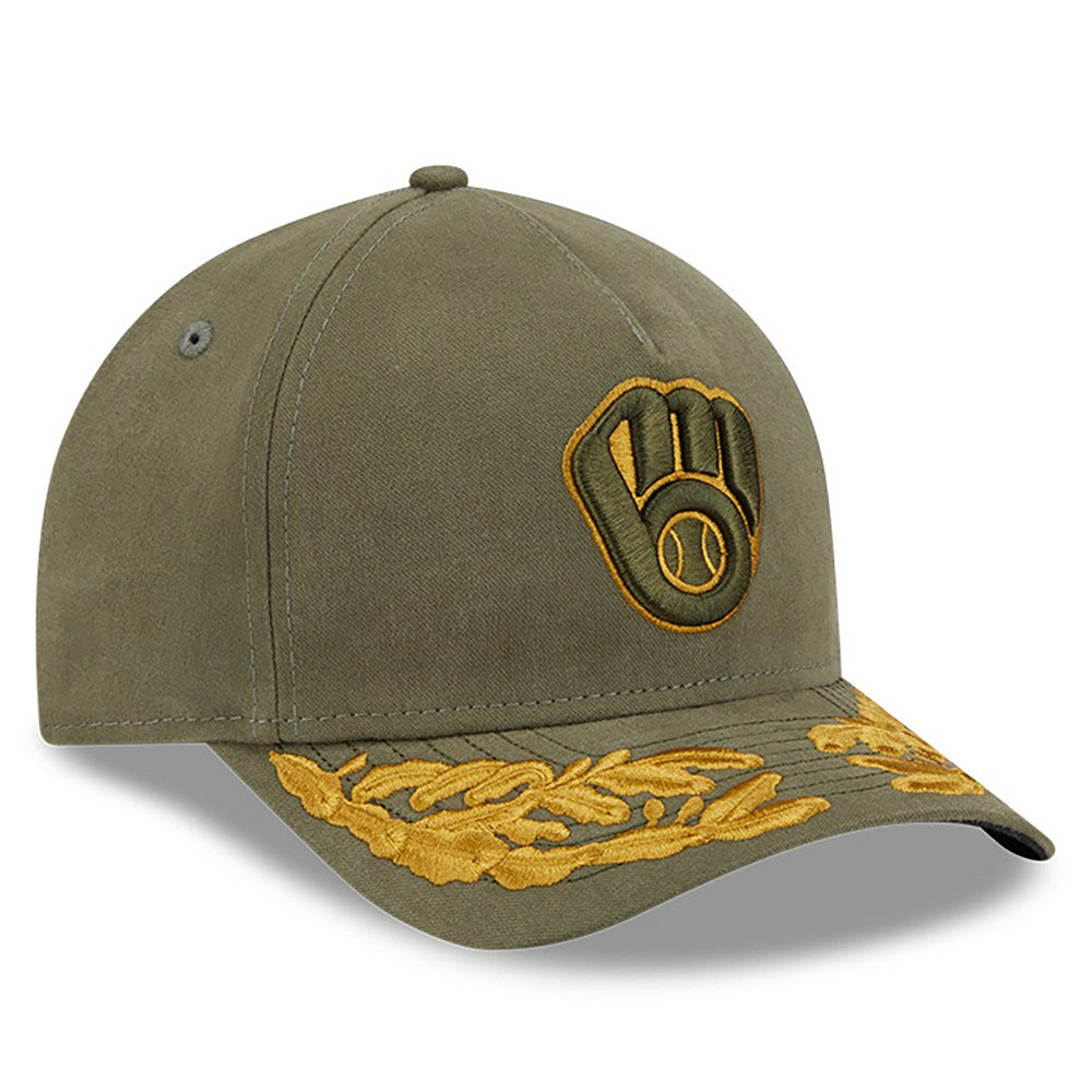 Milwaukee Brewers New Era x Alpha Industries A-Frame 9FORTY Adjustable Hat Near Me