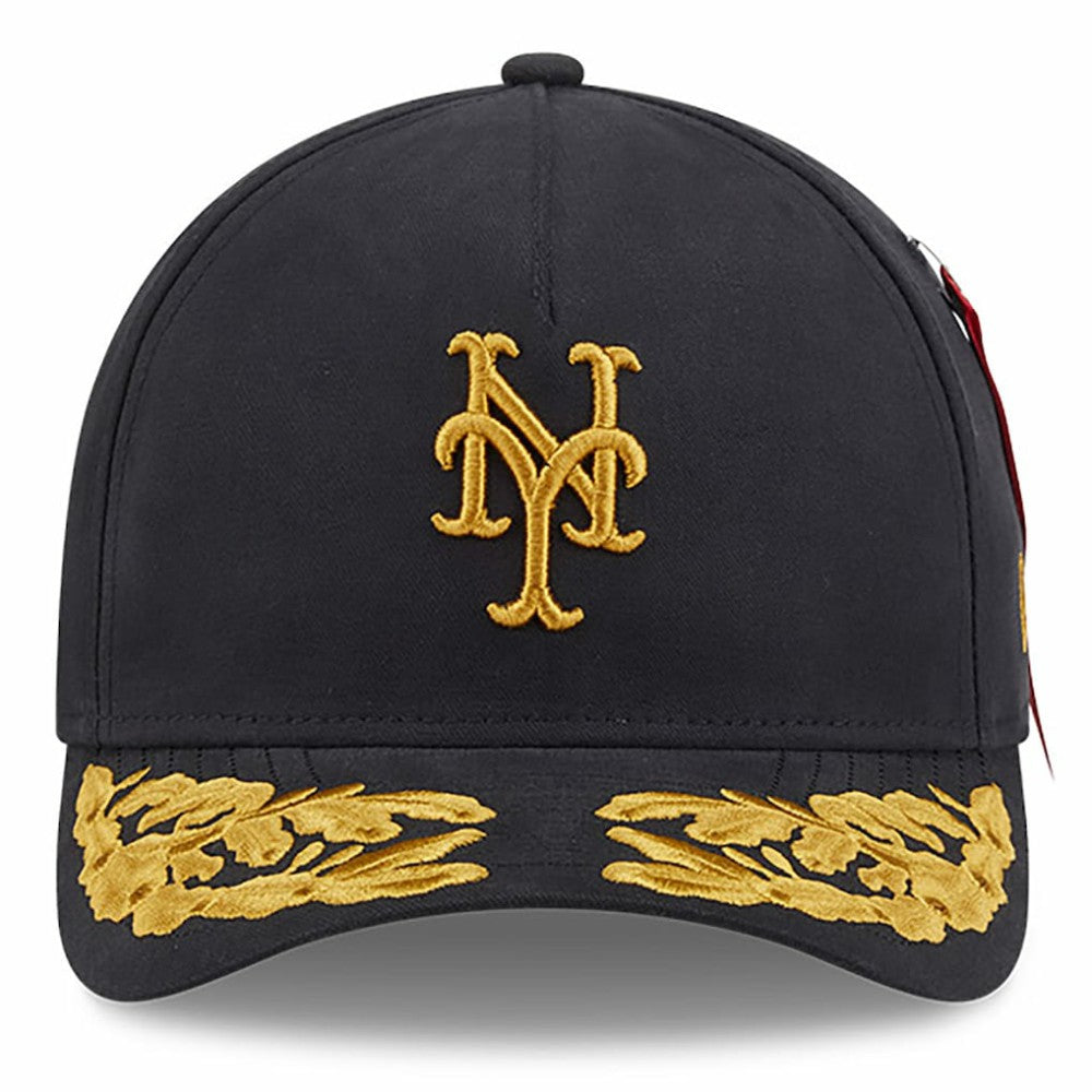 New York Mets New Era x Alpha Industries A-Frame 9FORTY Adjustable Hat Lifestyle
