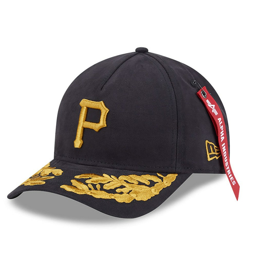 Pittsburgh Pirates New Era x Alpha Industries A-Frame 9FORTY Adjustable Hat Near Me