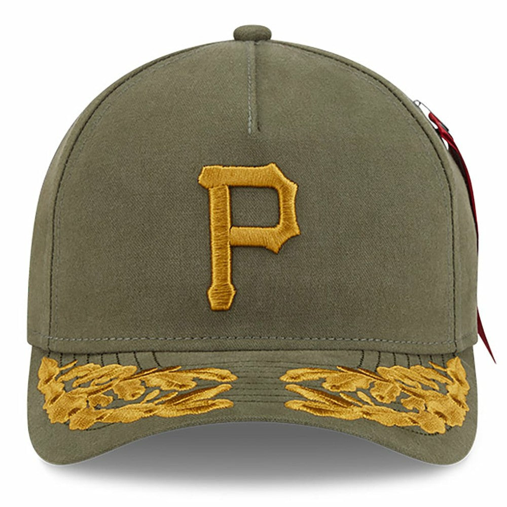 Pittsburgh Pirates New Era x Alpha Industries A-Frame 9FORTY Adjustable Hat Clearance
