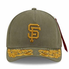 San Francisco Giants New Era x Alpha Industries A-Frame 9FORTY Adjustable Hat Lifestyle