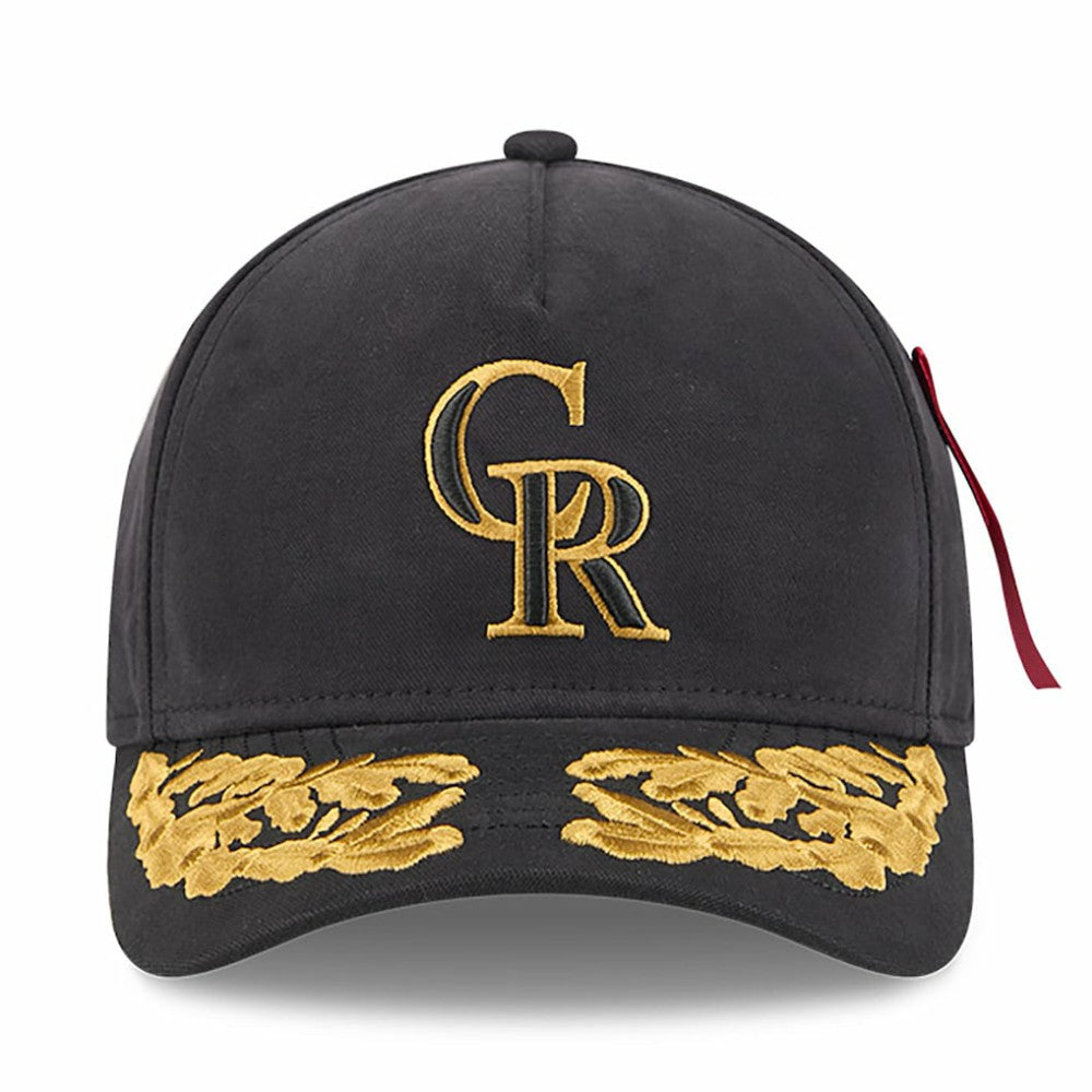 Colorado Rockies New Era x Alpha Industries A-Frame 9FORTY Adjustable Hat Near Me