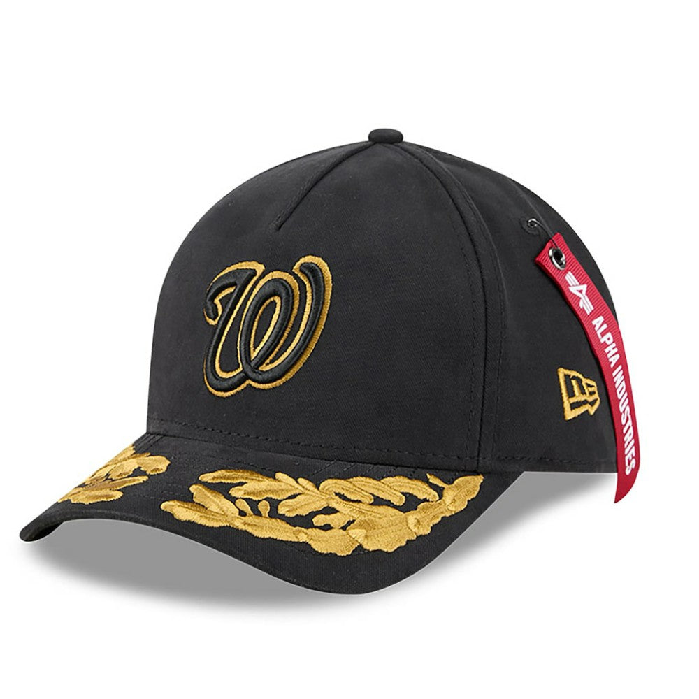 Washington Nationals New Era x Alpha Industries A-Frame 9FORTY Adjustable Hat Near Me